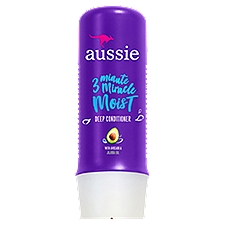 Aussie 3 Minute Miracle Moist Deep Conditioner, 8 fl oz, 8 Fluid ounce