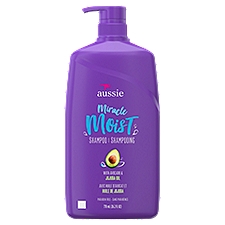 Aussie Miracle Moist Shampoo With Avocado and Jojoba, 26.2 Fluid ounce