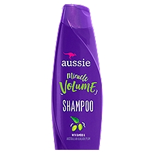 Aussie Miracle Volume with Bamboo & Australian Kakadu Plum, Shampoo, 12.1 Fluid ounce