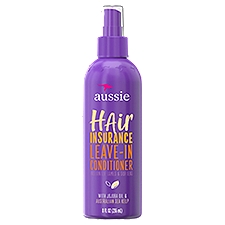 Aussie Hair Insurance w/ Jojoba & Sea Kelp, Leave-In Conditioner, 8 Fluid ounce