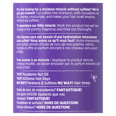 apotek mundstykke marked Aussie Miracle Coils Sulfate Free Shampoo, 16 fl oz