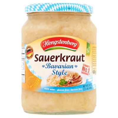 Hengstenberg Bavarian Style Sauerkraut, 24 oz ShopRite