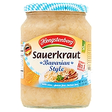 Hengstenberg Sauerkraut, Bavarian Style, 24 Ounce