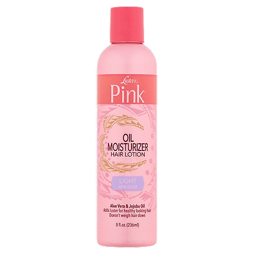 Luster's Pink Light Oil Moisturizer Hair Lotion, 8 fl oz