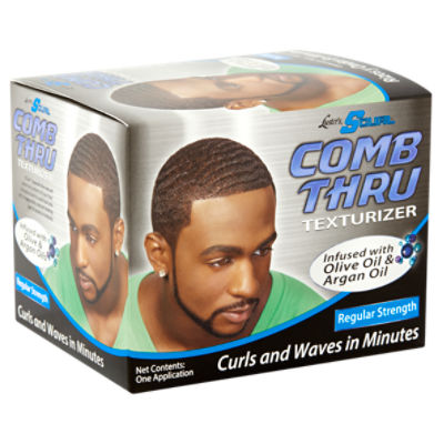 Comb thru shop texturizer waves