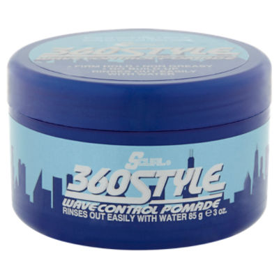 SCurl 360 Style Wave Control Pomade, 3 oz