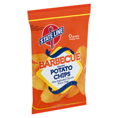 State Line Barbecue Flavored Potato Chips, 5.5 oz