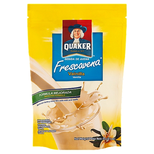 Quaker Frescavena Vanilla Oat Beverage Mix, 11.1 oz