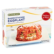 Cedar Lane Pesto And Four Cheese Baked Stacked Eggplant, 9.5 Ounce