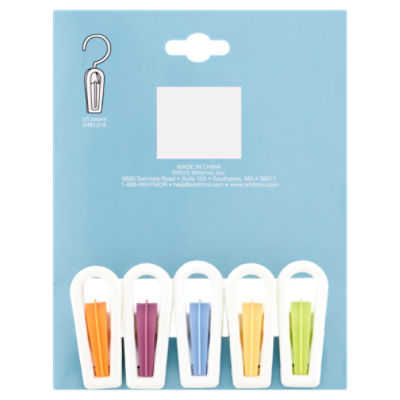 Whitmor Slim Sure-Grip® Plastic Hangers - White/Gray, 10 pk - Kroger