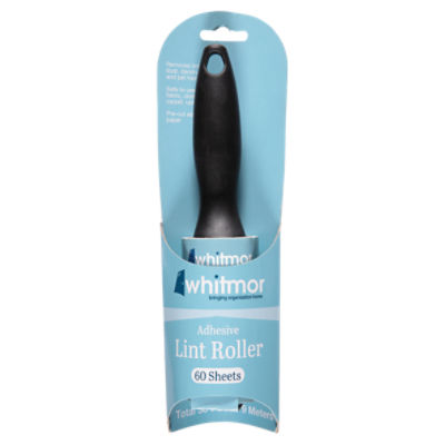 Whitmor Adhesive Lint Roller 60 ea