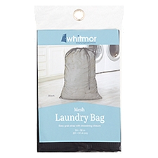 Whitmor Laundry Bag, Mesh , 1 Each