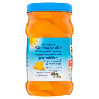 Dole Sliced Peaches in 100% Fruit Juice, 23.5 oz - Fairway