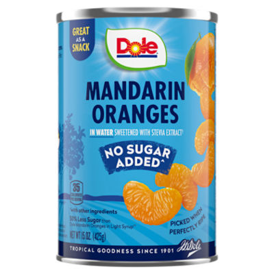 Dole Mandarin Oranges in Water, 15 oz