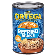 Ortega Refried Beans, 16 Ounce