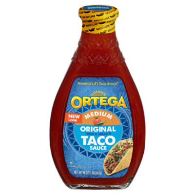 Ortega Taco Sauce - Medium, 16 oz