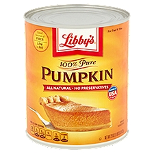 Libby's 100% Pure Pumpkin, 29 oz, 29 Ounce