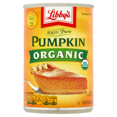 Libby's 100 Pure Organic, Pumpkin