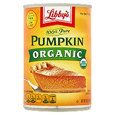 Libby's 100% Pure Organic, Pumpkin, 15 Ounce