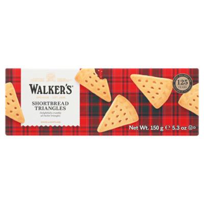 Walkers Pure Butter Shortbread Triangles, 5.3 oz