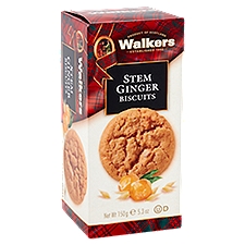 Walkers Stem Ginger Biscuits, 5.3 oz