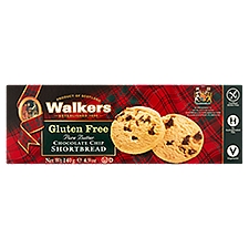 Walkers Gluten Free Pure Butter Chocolate Chip, Shortbread, 4.9 Ounce
