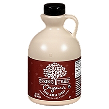 Spring Tree Certified Organic Dark Color, Maple Syrup, 32 Fluid ounce