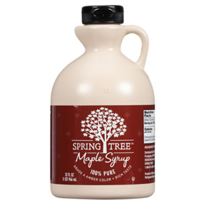 Spring Tree Pure Maple Syrup Grade A Amber Color, 32 fl oz - Fairway
