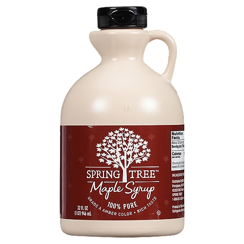 Born of the magic of warm spring days and freezing nights. Spring Tree® Pure Maple Syrup is carefully crafted to provide a superior flavor experience.