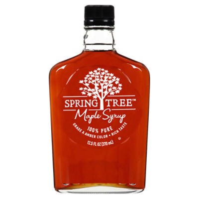 Spring Tree Maple Syrup Grade A Amber Color, 12.5 oz