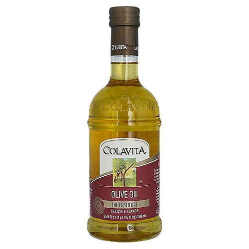 Colavita The Essential Olive Oil, 25.5 fl oz
Colavita olive oil has a delicate body, making it perfect for any cooking method, even as a substitute for melted butter in baking.