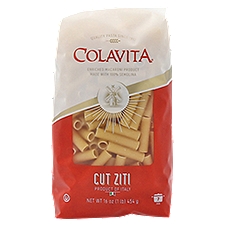 Colavita Cut Ziti Pasta, 16 oz, 16 Ounce