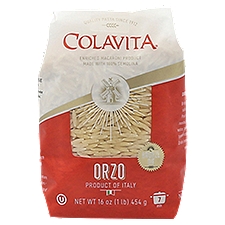 Colavita Bronze Die Orzo Pasta, 16 oz
