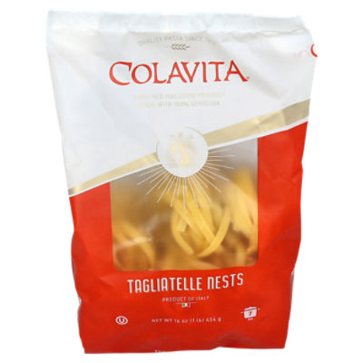 Colavita Tagliatelle Nests Pasta, 16 oz