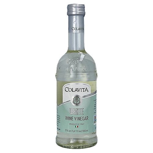 Colavita White Wine Vinegar, 17 fl oz
Our aged wine vinegars are made from carefully selected 100% Italian grapes aged in wooden barrels, according to traditional methods.