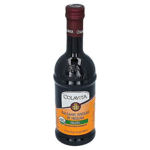 Colavita Organic Balsamic Vinegar of Modena, 17 fl oz