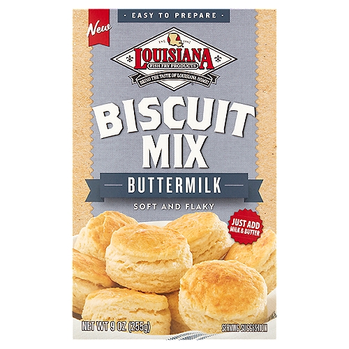 Louisiana Fish Fry Products Buttermilk Biscuit Mix, 9 oz