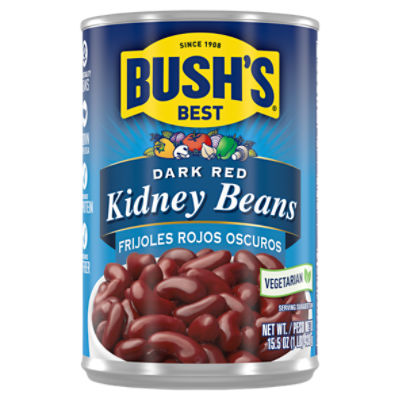 Bush's Best Dark Red Kidney Beans, 15.5 oz