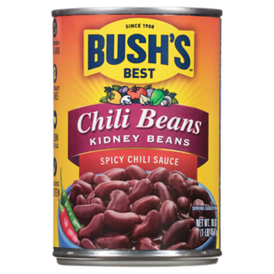Bush's Kidney Beans in a Spicy Chili Sauce 16 oz