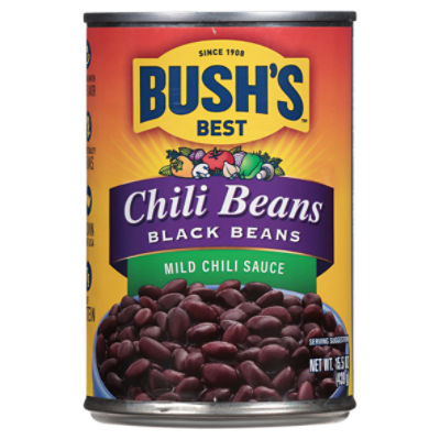 Bush's Black Beans in a Mild Chili Sauce 15.5 oz