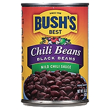 Bush's Black Beans in a Mild Chili Sauce 15.5 oz, 15.5 Ounce