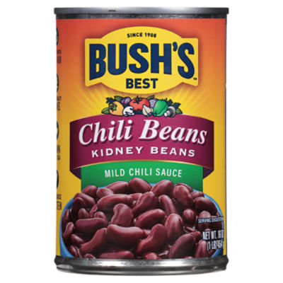 Bush's Kidney Beans in a Mild Chili Sauce 16 oz, 16 Ounce