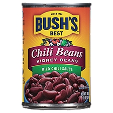 Bush's Best Kidney Chili Beans Mild Chili Sauce, 16 Ounce