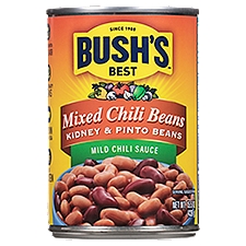 Bush's Mixed Kidney & Pinto Beans in a Mild Chili Sauce 15.5 oz, 15.5 Ounce