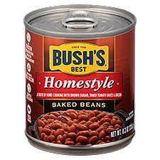Bush's Best Baked Beans, Homestyle , 8.3 Ounce