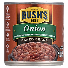 Bush's Best Onion, Baked Beans, 16 Ounce