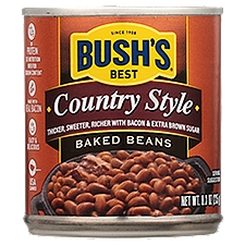 Bush's Best Country Style, Baked Beans, 8.3 Ounce