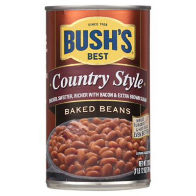 Bush's Country Style Baked Beans 28 oz - Fairway