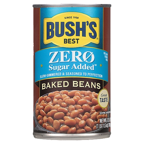 Bush's Zero Sugar Added Baked Beans 27.5 oz
