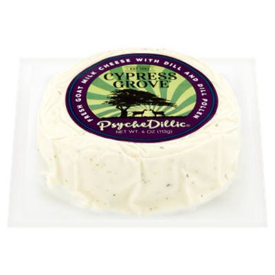 Cypress Grove PsycheDillic Fresh Goat Milk Cheese, 4 oz